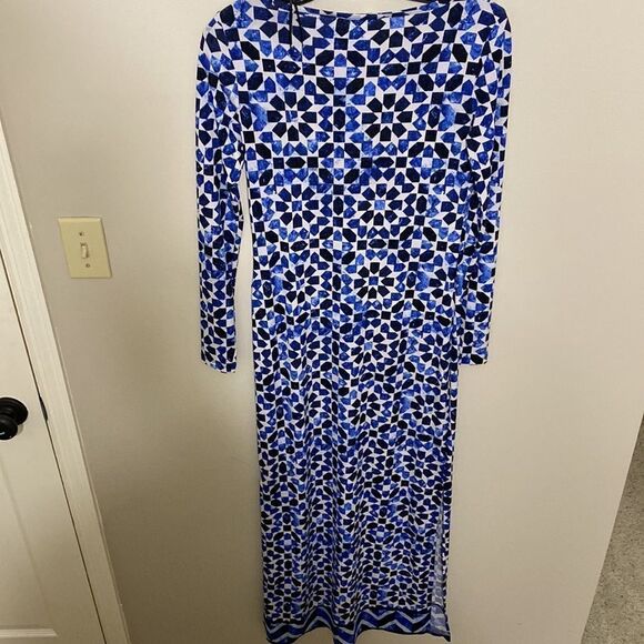 GUC Michael Kors Mosaic Print Maxi Dress - Picture 4 of 4